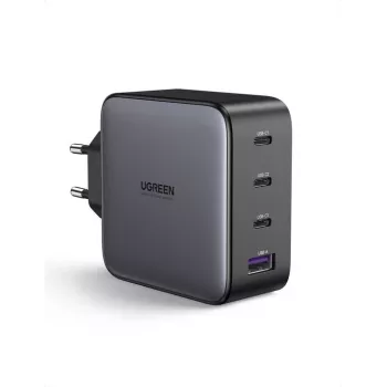 Įkroviklis Ugreen Nexode 100W GaN USB-C USB-A Greitas Įkrovimas 3 Prievadai