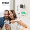Įkroviklis Ugreen Nexode 100W GaN USB-C USB-A Greitas Įkrovimas 3 Prievadai