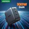 Įkroviklis Ugreen Nexode 100W GaN USB-C USB-A Greitas Įkrovimas 3 Prievadai