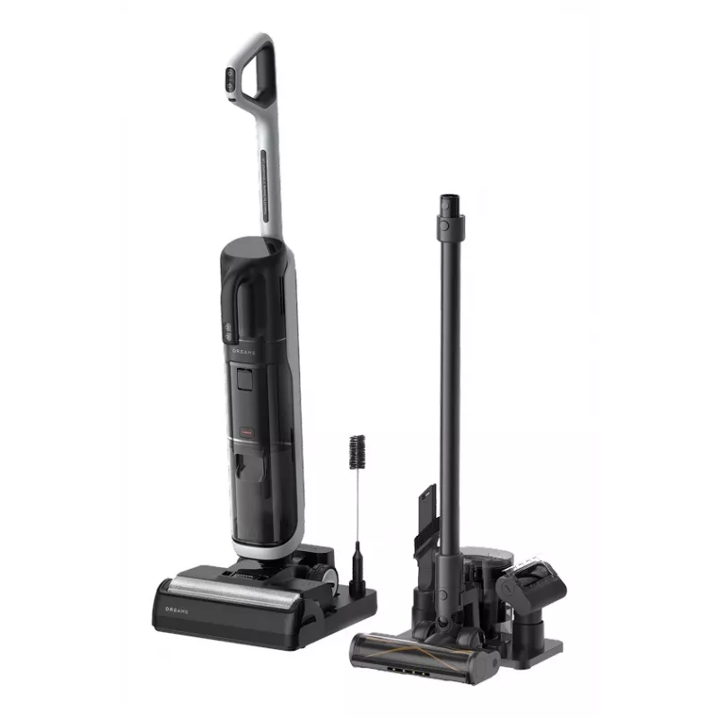 Belaidis siurblys Dreame H14 Dual Battery Dry & Wet Bagless – 18000 Pa siurbimas, 380 W, 0,35 l, juodas