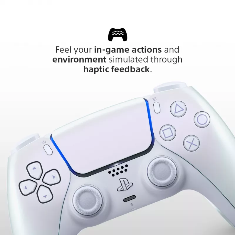 Sony DualSense v3 Pearl Bluetooth/USB žaidimų pultas Analogo / Skaitmeninis PlayStation 5