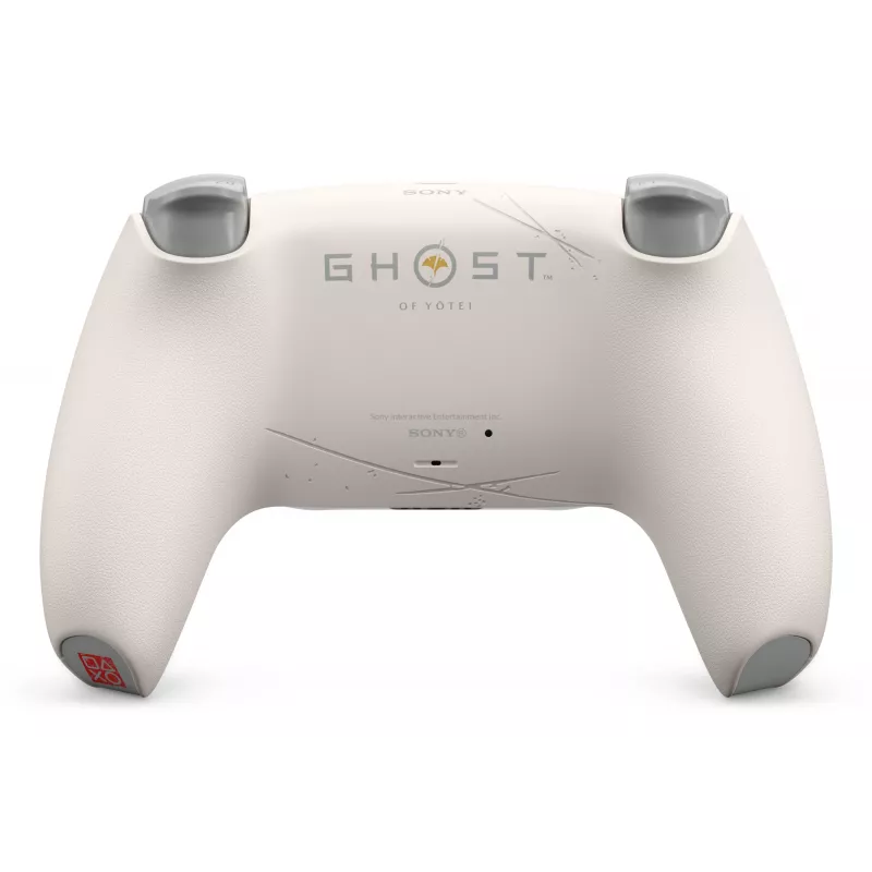 Sony DualSense belaidis valdiklis – Ghost of Yōtei Gold Limited Edition Auksinis, Baltas Bluetooth/USB žaidimų pultas Analogo / Skaitmeninis Android, MAC, PC, PlayStation 5, iOS
