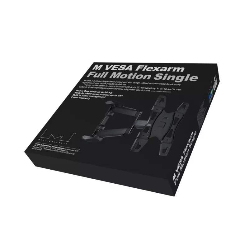 Multibrackets M VESA Flexarm Full Motion Single 400x400 – TV laikiklis