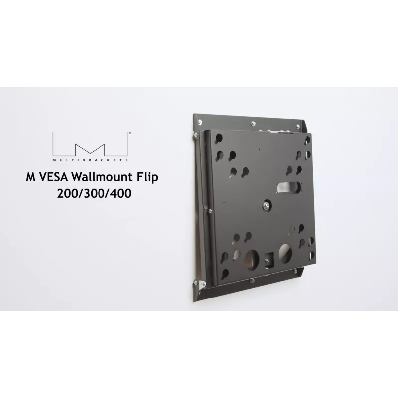 Multibrackets M VESA sieninis laikiklis Flip 200/300/400, maks. 50 kg, 127 cm – 2,41 m