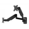 Multibrackets M Monitormount Wall Basic Dual laikiklis dviem monitoriams 16 kg 17-32 col. juodas
