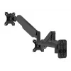 Multibrackets M Monitormount Wall Basic Dual laikiklis dviem monitoriams 16 kg 17-32 col. juodas