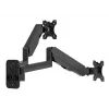 Multibrackets M Monitormount Wall Basic Dual laikiklis dviem monitoriams 16 kg 17-32 col. juodas