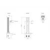 Monitoriaus laikiklis Multibrackets M VESA Deskmount HD Single, 32–50 colių, spaustuvas/varžtais, iki 24 kg, VESA 75x75–100x100, juodas