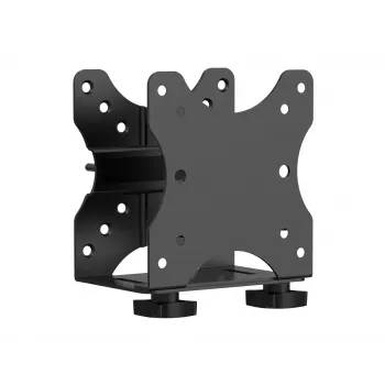 Laikiklis CPU, montuojamas prie monitoriaus stovo, MULTIBRACKETS M Thin Client Holder 5kg, SFF, juodas