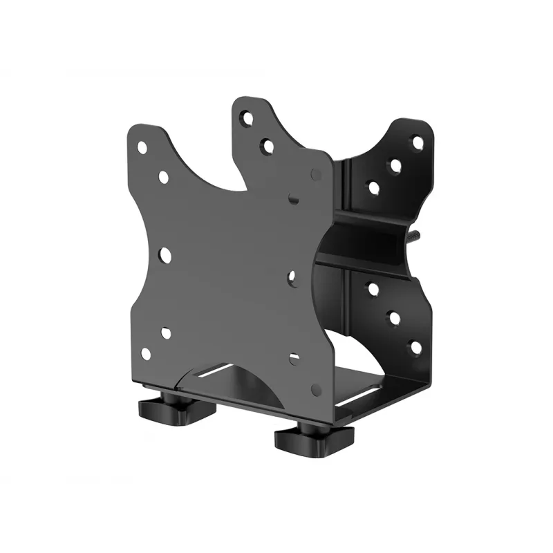 Laikiklis CPU, montuojamas prie monitoriaus stovo, MULTIBRACKETS M Thin Client Holder 5kg, SFF, juodas