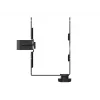 Laikiklis CPU, montuojamas prie monitoriaus stovo, MULTIBRACKETS M Thin Client Holder 5kg, SFF, juodas