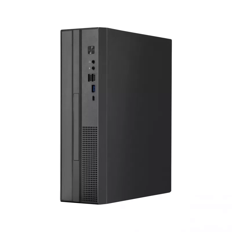 Kompiuterio korpusas CHIEFTEC DT-10B-300 Small Form Factor (SFF) juodas su 300 W TFX maitinimo bloku