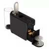 De’Longhi NESPRESSO® Vertuo Pop ENV90.B - Liquorice Black, kapsulinis kavos aparatas, kavos kapsulės, pilka