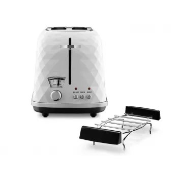 Skrudintuvas De’Longhi CTJ 2103.W 2 griežinėliai 900 W juodas, baltas