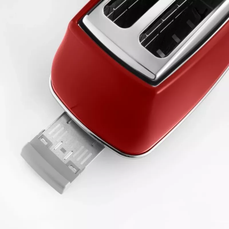 De’Longhi Icona Capitals 6 skrudinimo lygiai 2 plytelės 900 W Raudona