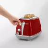 De’Longhi Icona Capitals 6 skrudinimo lygiai 2 plytelės 900 W Raudona