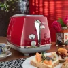 De’Longhi Icona Capitals 6 skrudinimo lygiai 2 plytelės 900 W Raudona