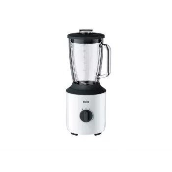Braun PowerBlend 3 stalinis blenderis 1,5 L 800 W juodas, baltas