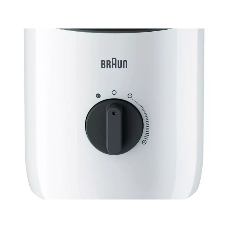 Braun PowerBlend 3 stalinis blenderis 1,5 L 800 W juodas, baltas