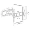 TV laikiklis Techly ICA-PLB 344STY, 139,7 cm (55 coliai), juodas