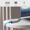 Techly IDATA USB-ETGIGA-AA nešiojamojo kompiuterio dokas / prievadų kartotuvas, laidinis USB 3.2 Gen 1 (3.1 Gen 1) Type-A, juodas, sidabrinis