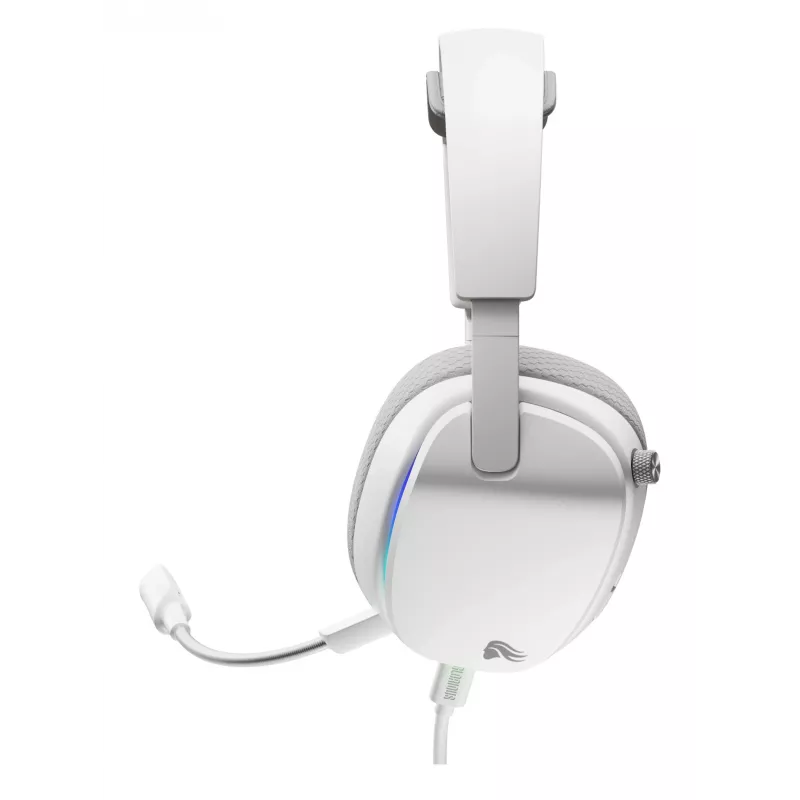 Glorious Gaming GHS Eternal RGB – Stereo RGB žaidimų ausinės, PC, PS5, PS4, Switch, baltos