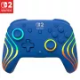 Belaidis ir laidinis žaidimų pultas Turtle Beach Afterglow Wave Blue, skirtas Nintendo Switch 2 – Bluetooth/USB-C, RGB, įmontuota 20 h baterija, 3 m laidas