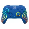 Belaidis ir laidinis žaidimų pultas Turtle Beach Afterglow Wave Blue, skirtas Nintendo Switch 2 – Bluetooth/USB-C, RGB, įmontuota 20 h baterija, 3 m laidas