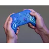 Belaidis ir laidinis žaidimų pultas Turtle Beach Afterglow Wave Blue, skirtas Nintendo Switch 2 – Bluetooth/USB-C, RGB, įmontuota 20 h baterija, 3 m laidas