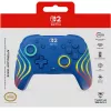 Belaidis ir laidinis žaidimų pultas Turtle Beach Afterglow Wave Blue, skirtas Nintendo Switch 2 – Bluetooth/USB-C, RGB, įmontuota 20 h baterija, 3 m laidas