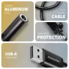 Axagon ADA-HA USB-A į 3,5 mm lizdą Hi-Res garso DAC adapteris, 384kHz/32bit, Stereo
