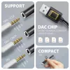 Axagon ADA-HA USB-A į 3,5 mm lizdą Hi-Res garso DAC adapteris, 384kHz/32bit, Stereo