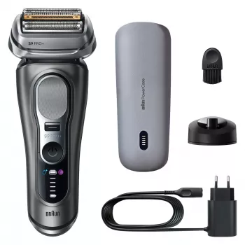 Foilinis skustuvas Braun Series 9 Pro+ 9625s – grafitas, 5 galvų, Li‑Ion akumuliatorius, trimeris, šlapias ir sausas