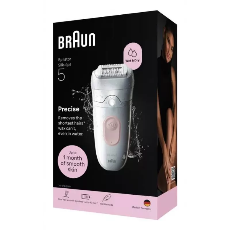 Braun Silk-epil 5-000 28 pincetai Rožinis