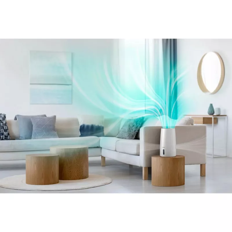 Philips HU3916/10 drėkintuvas 3 L ultragarsinis, 25 W, baltas/rožinis auksas, 250×250×375 mm