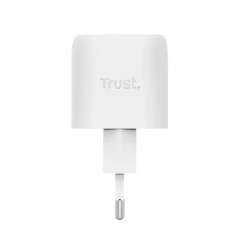 Įkroviklis Trust Maxo 30W USB-C GaN greitasis įkrovimas baltas