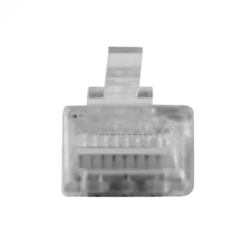 ACT RJ45 (8P/8C) modulinė jungtis apvaliam kabeliui su vientisais laidininkais