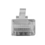 ACT RJ45 (8P/8C) modulinė jungtis apvaliam kabeliui su vientisais laidininkais