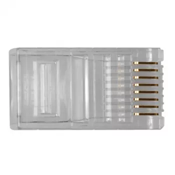 ACT RJ45 (8P/8C) modulinė jungtis apvaliam kabeliui su vientisais laidininkais