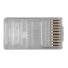 ACT RJ48 (10P/10C) modulinė jungtis plokščiam kabeliui