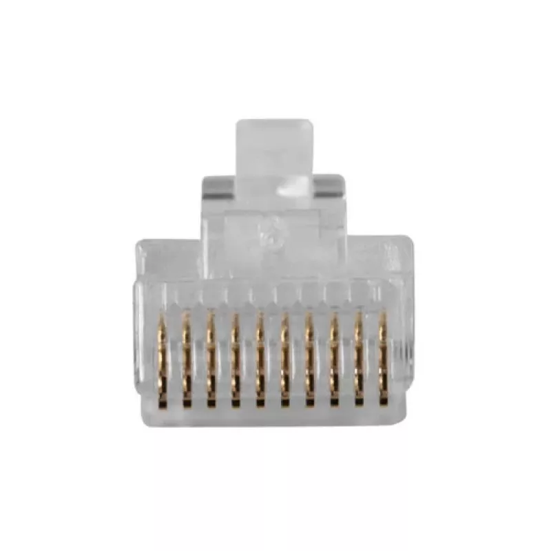ACT RJ48 (10P/10C) modulinė jungtis plokščiam kabeliui