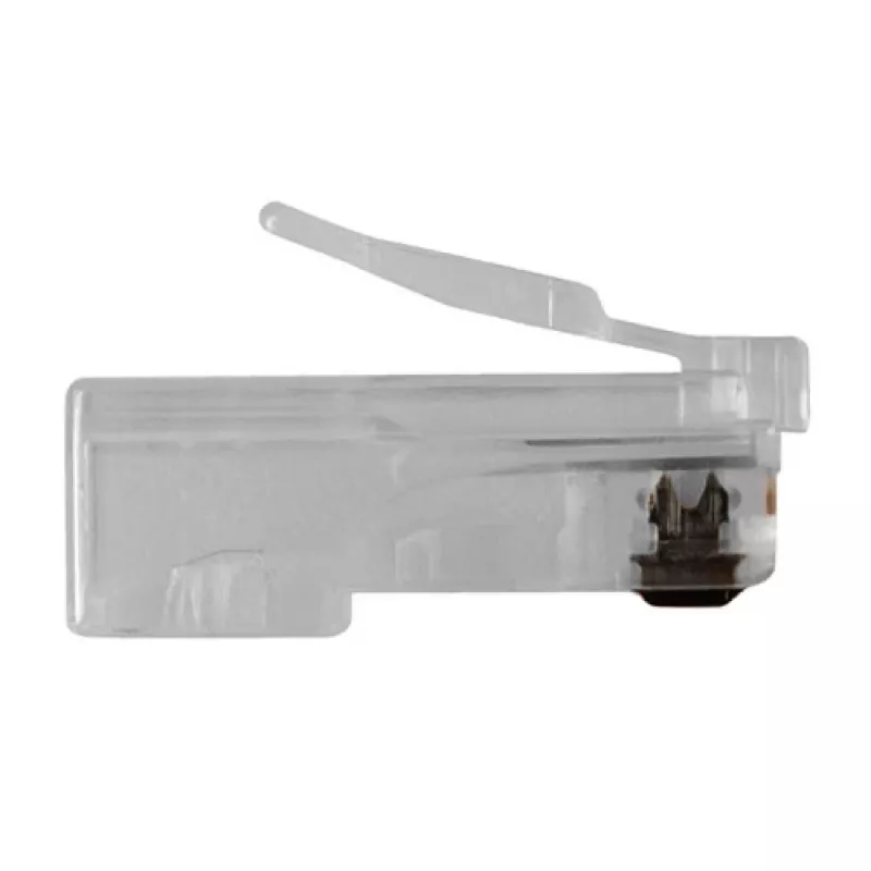 ACT RJ48 (10P/10C) modulinė jungtis plokščiam kabeliui