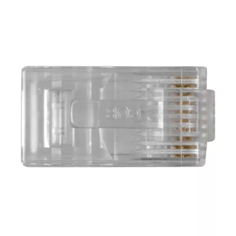 ACT RJ48 (10P/10C) modulinė jungtis plokščiam kabeliui