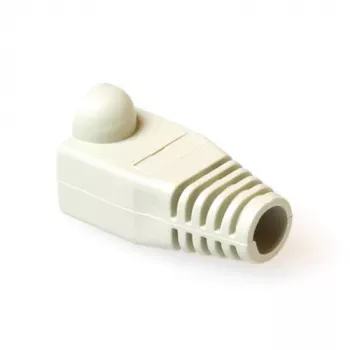 ACT TT4520 RJ45 pilkas apsauginis gaubtas 6,5 mm kabeliui