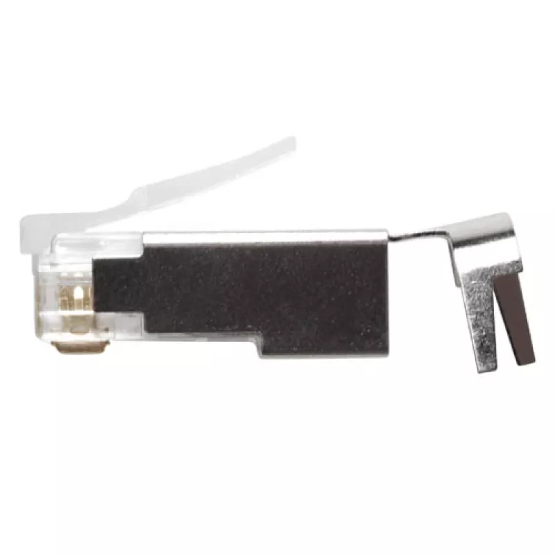 ACT RJ45 (8P/8C) CAT6A ekranuotas modulinis jungtis apvaliam kabeliui su vientisais arba suvytais laidininkais