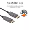 ACT AK4171 DisplayPort kabelis 15 m Juodas