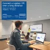 ACT 4K HDMI 2.0 KVM prailgintuvas per CAT6A iki 70 metrų