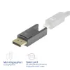 ACT keitiklis Mini DisplayPort į DisplayPort, skirtas aktyviems optiniams DisplayPort kabeliams su nuimama jungtimi