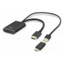 Adapteris ACT HDMI į USB Type-C moteriškas, 4K@60Hz, 0,25 m