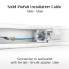ACT Blue 60 m S/FTP CAT6A B2ca PoE++ 100W vientisas paruoštas montavimo kabelis, RJ45 vyriškas – vyriškas